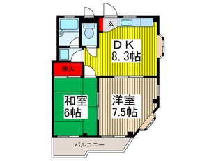 サカイビルの物件間取画像